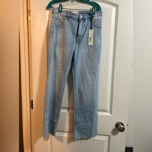 NWT Rolla’s  high rise original‎ straight jeans size 30